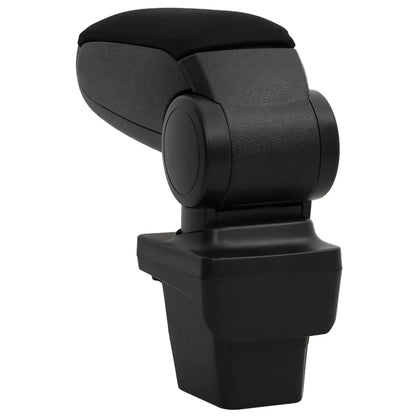 Car Armrest Black 13X33X(31-48) Cm Abs