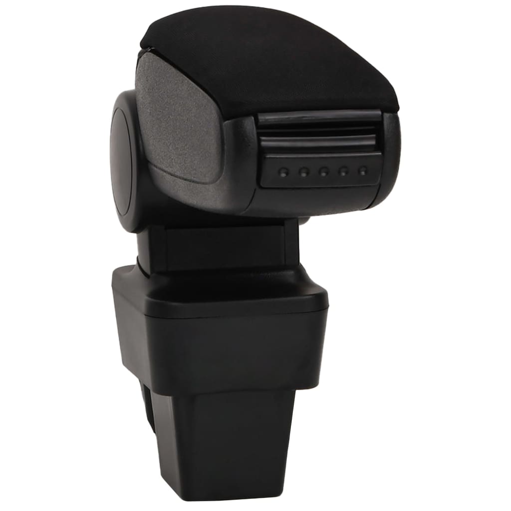 Car Armrest Black 13X34X(33-46) Cm Abs