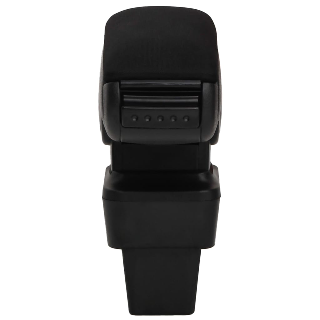 Car Armrest Black 13X34X(33-46) Cm Abs