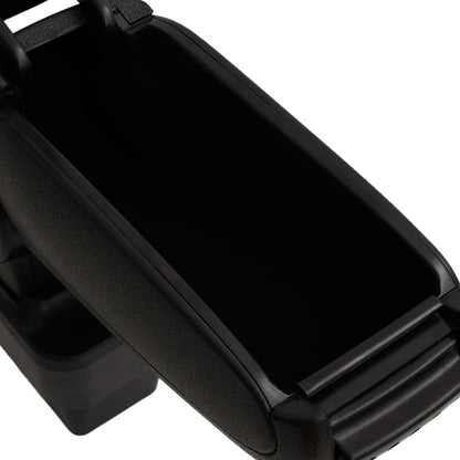 Car Armrest Black 13X34X(33-46) Cm Abs