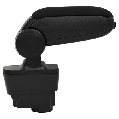 Car Armrest Black 11X35X(32-49) Cm Abs