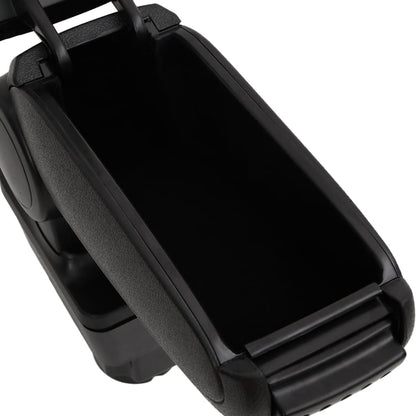 Car Armrest Black 11X35X(32-49) Cm Abs