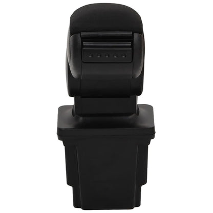 Car Armrest Black 16X32X(35-50.5) Cm Abs