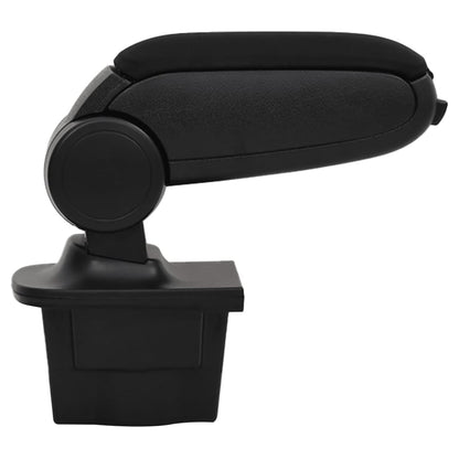 Car Armrest Black 16X32X(35-50.5) Cm Abs