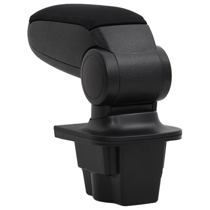 Car Armrest Black 16X32X(35-50.5) Cm Abs