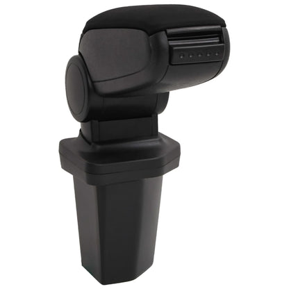 Car Armrest Black 15X32X(40-52) Cm Abs