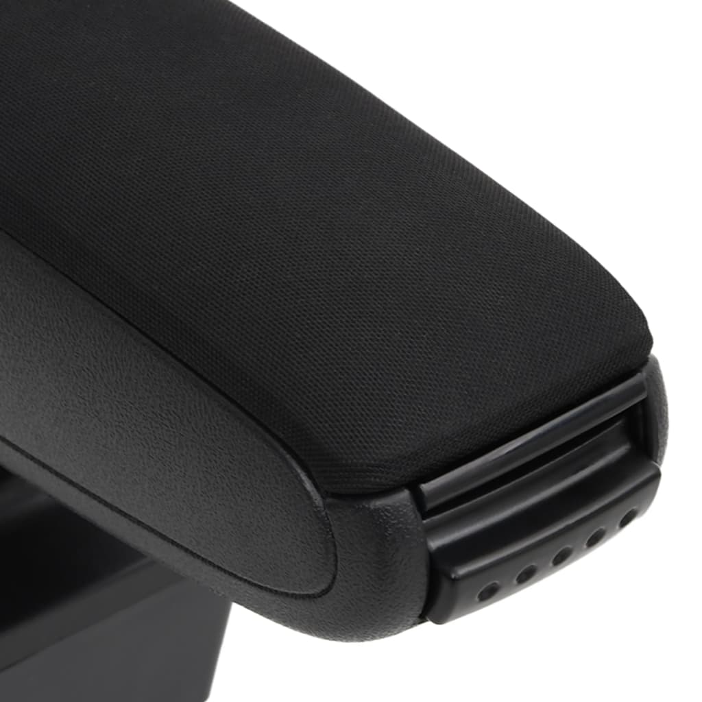 Car Armrest Black 12X37X(31-48) Cm Abs