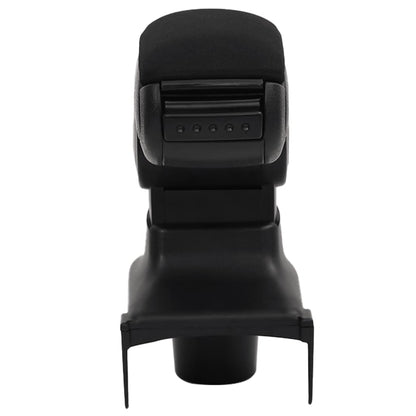 Car Armrest Black 15X35X(30-47) Cm Abs