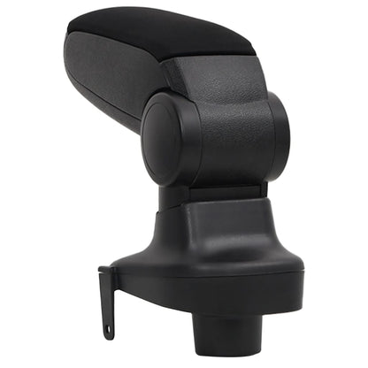 Car Armrest Black 15X35X(30-47) Cm Abs