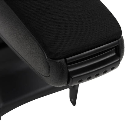 Car Armrest Black 15X35X(30-47) Cm Abs