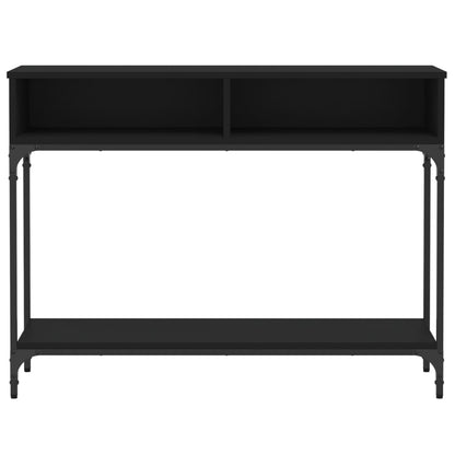 Console Table Black 100X30.5X75 Cm Engineered Wood