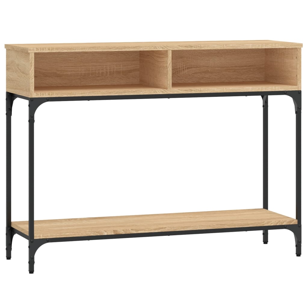 Console Table Sonoma Oak 100X30.5X75 Cm Engineered Wood