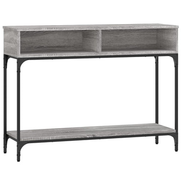 Console Table Grey Sonoma 100X30.5X75 Cm Engineered Wood