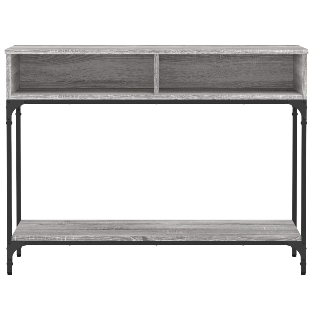 Console Table Grey Sonoma 100X30.5X75 Cm Engineered Wood