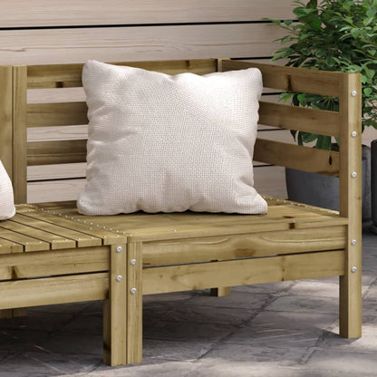 Garden Sofa Corner Impregnated Wood Pine