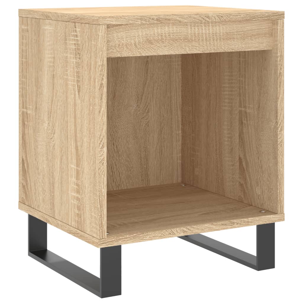 Bedside Cabinet Sonoma Oak 40X35X50 Cm Engineered Wood