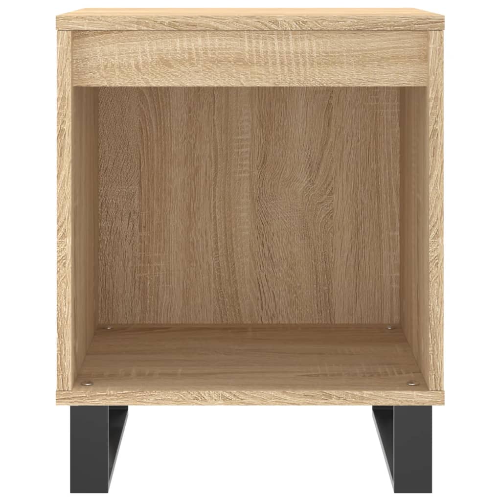 Bedside Cabinet Sonoma Oak 40X35X50 Cm Engineered Wood