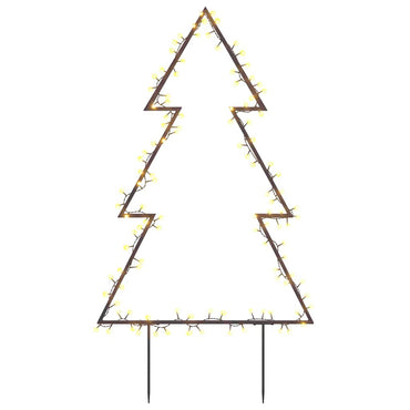 Christmas Light Decoration With Spikes Tree 115 Leds 90 Cm