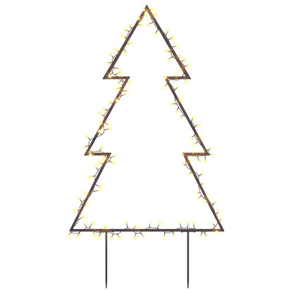 Christmas Light Decoration With Spikes Tree 115 Leds 90 Cm