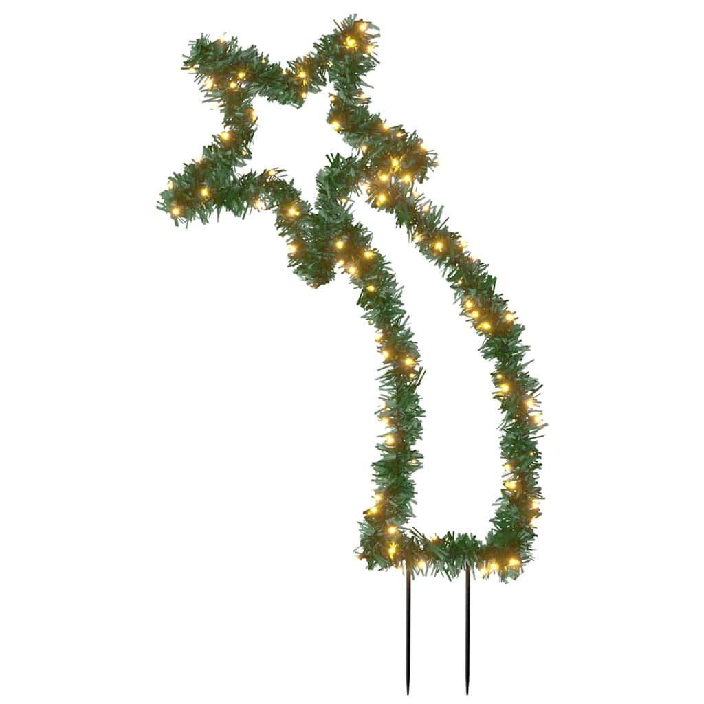 Christmas Light Decoration With Spikes Meteor 115 Leds 89 Cm