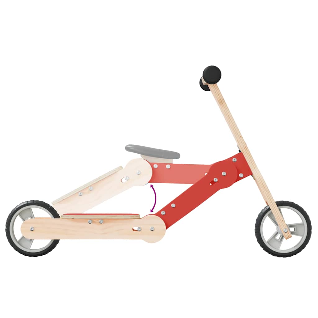 Kids Scooter 2-In-1 Red