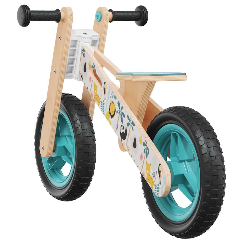 Balance Bike For Children Blue Printed