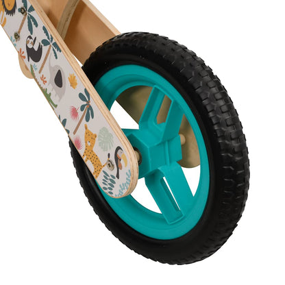 Balance Bike For Children Blue Printed