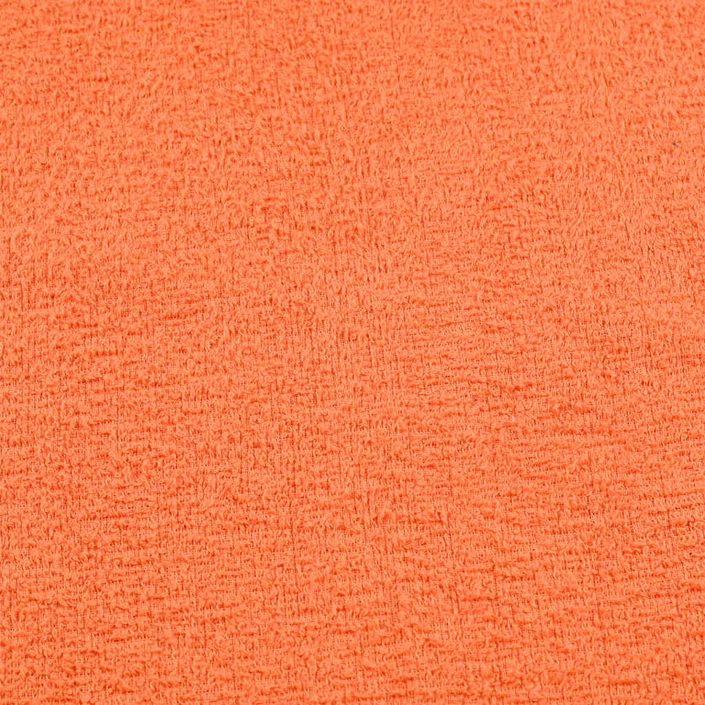 Guest Towels 4 Pcs Orange 30X50 Cm 360 Gsm 100% Cotton