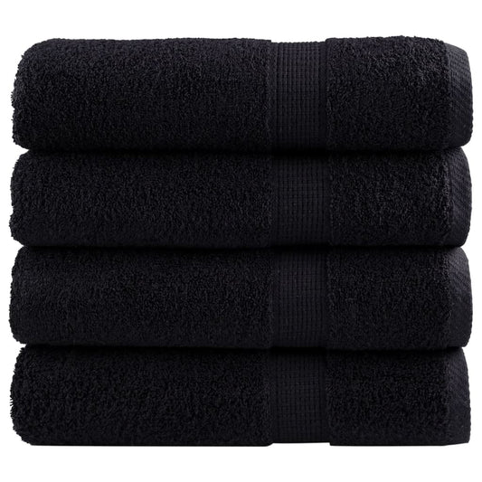 Premium Bath Towels Solund 4 Pcs 100X150 Cm 600 Gsm