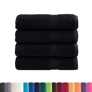 Premium Bath Towels Solund 4 Pcs 100X150 Cm 600 Gsm