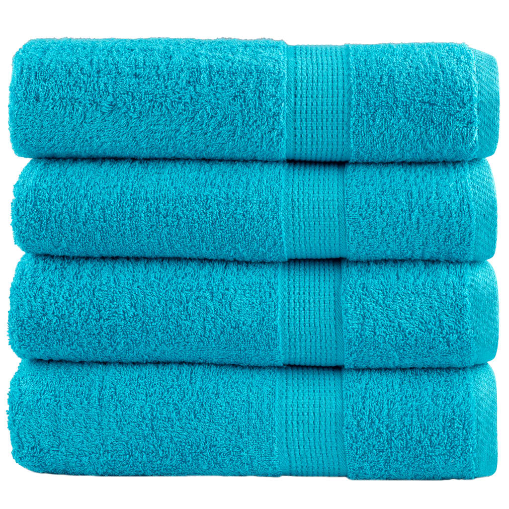 Premium Bath Towels Solund 4 Pcs 100X150 Cm 600 Gsm