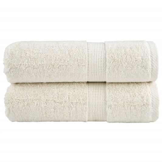 Premium Soap Towels Solund 2 Pcs Cream 30X30 Cm 600 Gsm