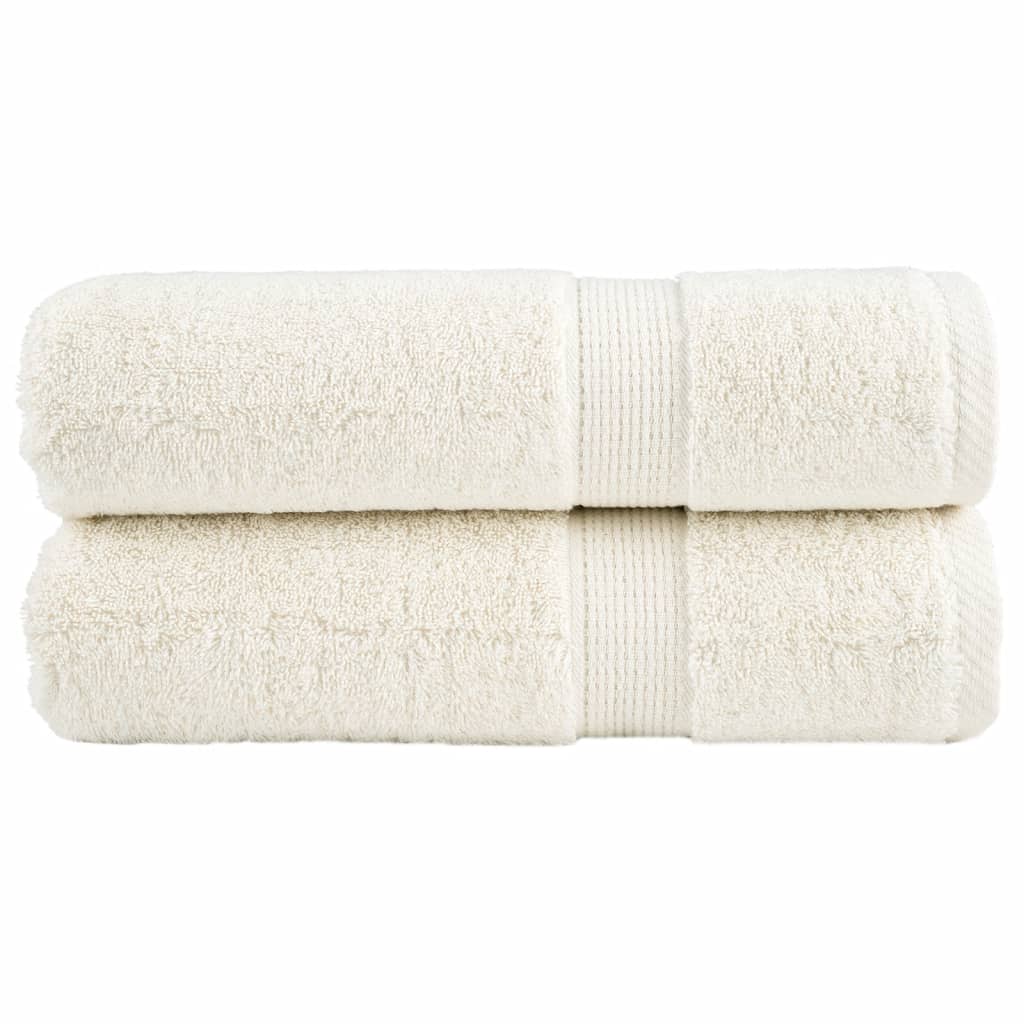 Premium Bath Towels Solund 2 Pcs 100X150 Cm 600 Gsm