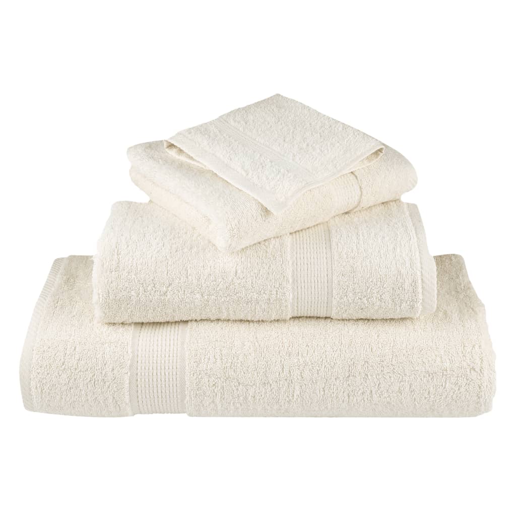 Premium Bath Towels Solund 2 Pcs 100X150 Cm 600 Gsm