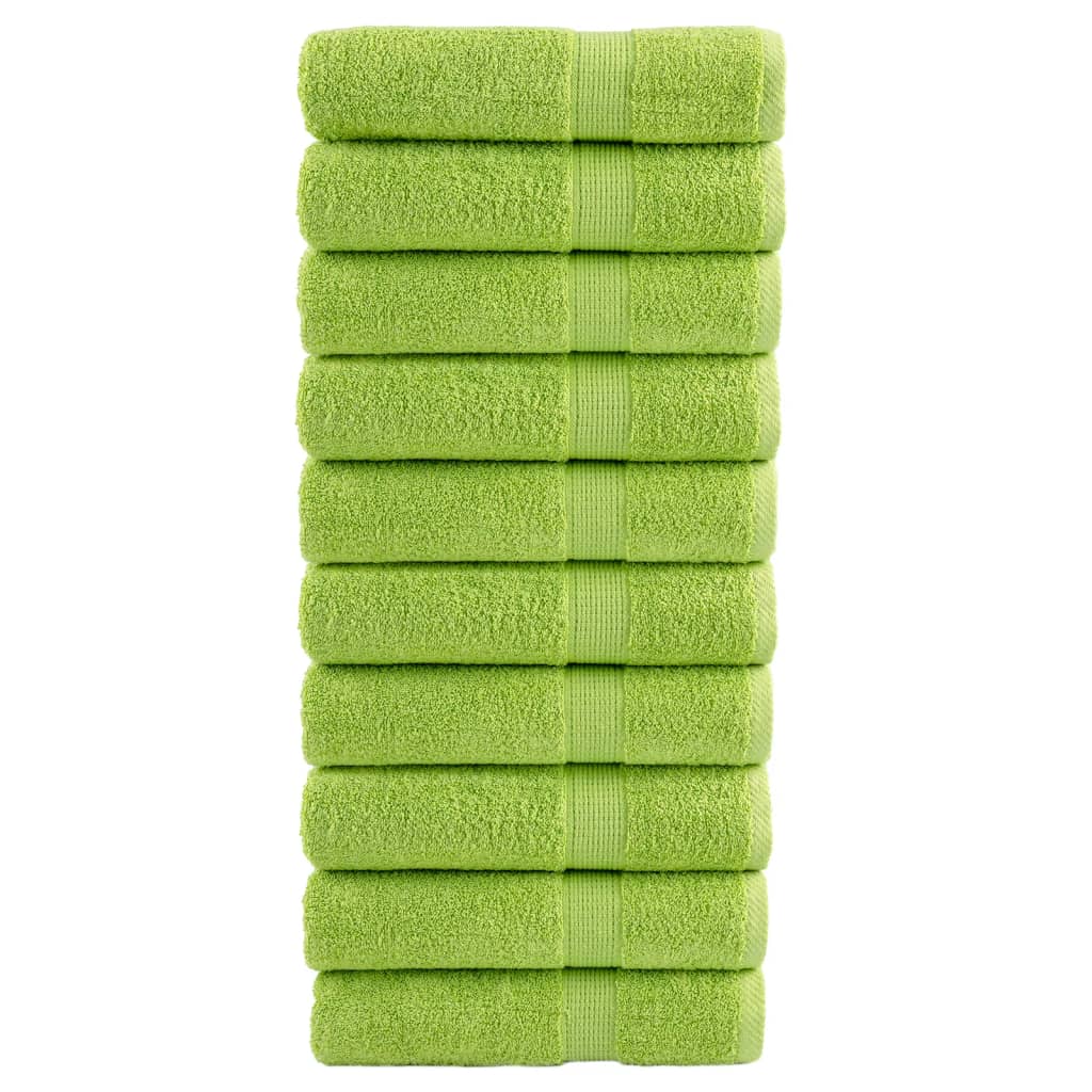 Premium Bath Towels Solund 10 Pcs 100X150 Cm 600 Gsm