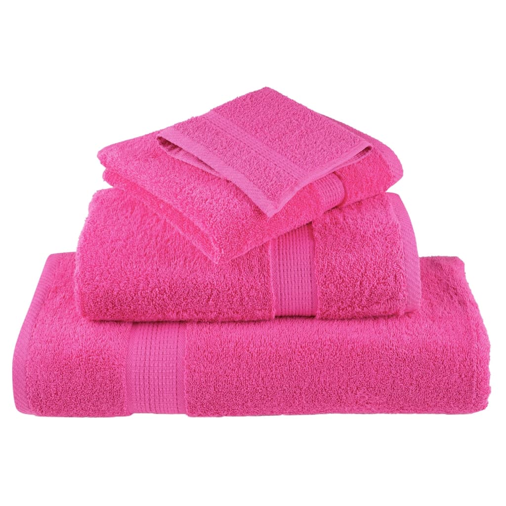 Premium Soap Towels Solund 10 Pcs Pink 30X30 Cm 600 Gsm