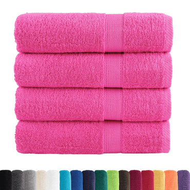 Premium Bath Towels Solund 4 Pcs 100X150 Cm 600 Gsm