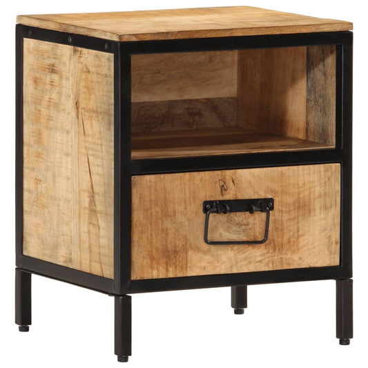 Bedside Cabinet 40X35X50 Cm Solid Wood Mango