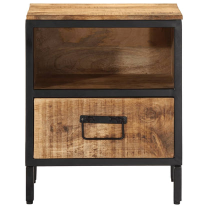 Bedside Cabinet 40X35X50 Cm Solid Wood Mango