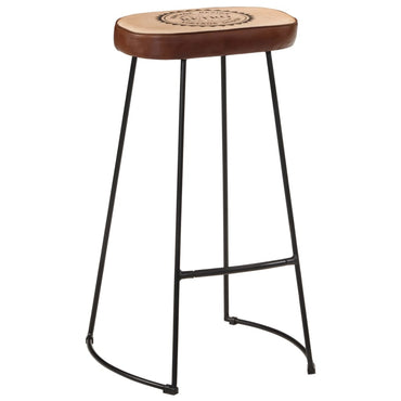 Bar Stools 2 Pcs Dark Brown 44X37.5X78 Cm