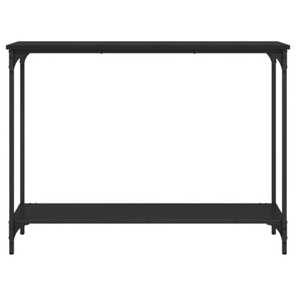 Console Table Black 101X30.5X75 Cm Engineered Wood