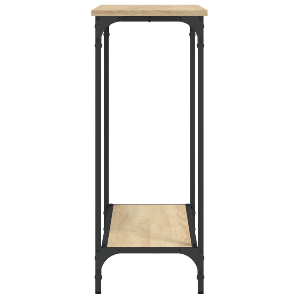 Console Table Sonoma Oak 101X30.5X75 Cm Engineered Wood