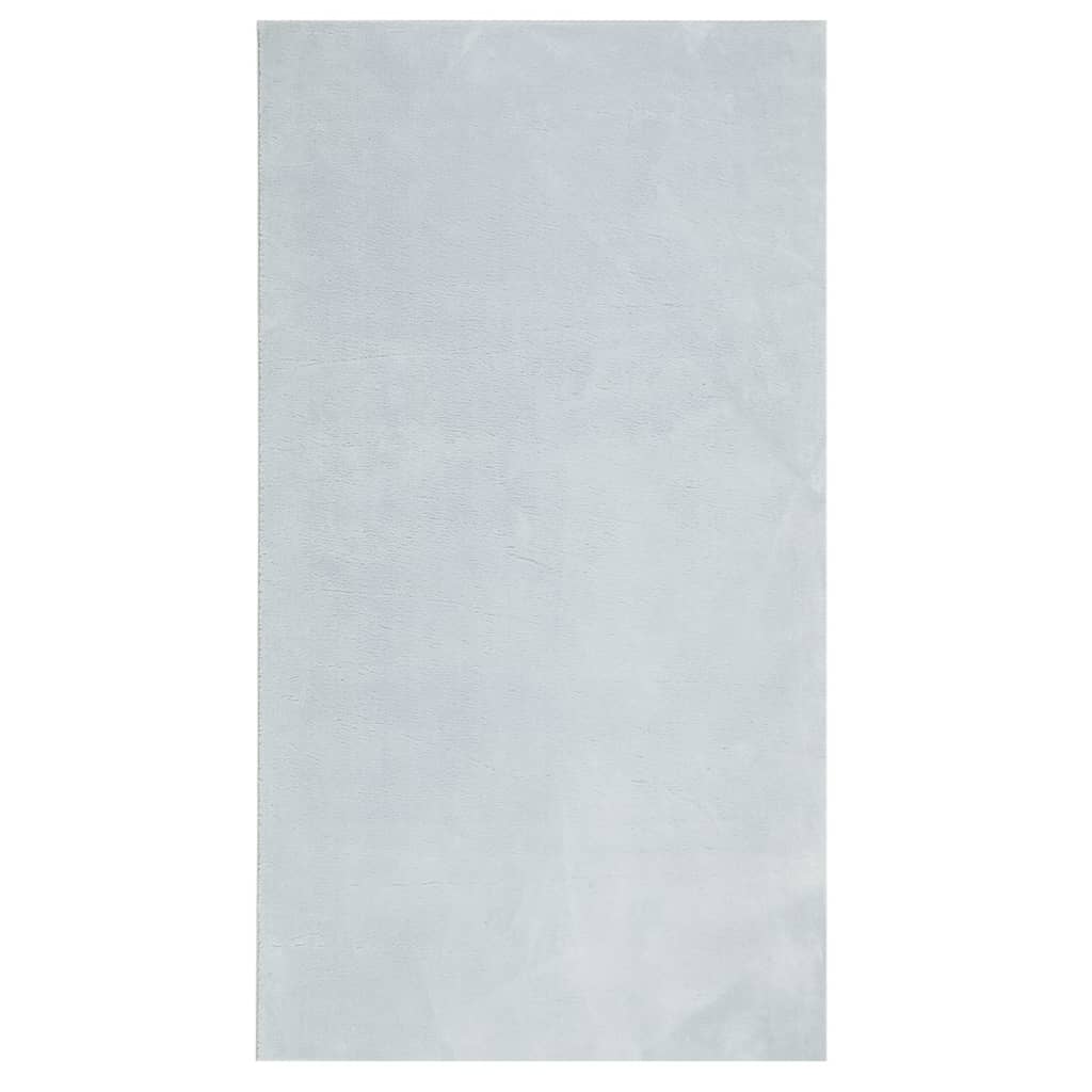 Rug Huarte Short Pile Soft And Washable Blue 60X110 Cm