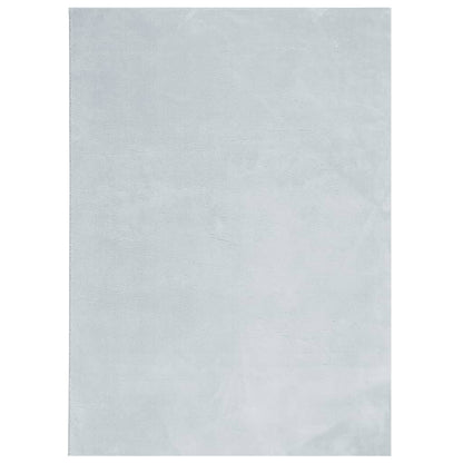 Rug Huarte Short Pile Soft And Washable Blue 200X280 Cm