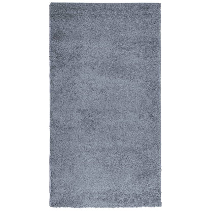 Shaggy Rug Pamplona High Pile Modern Blue 60X110 Cm