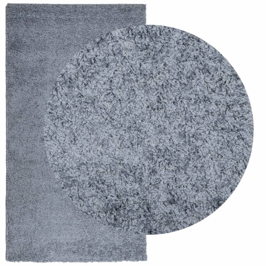 Shaggy Rug Pamplona High Pile Modern Blue 80X150 Cm