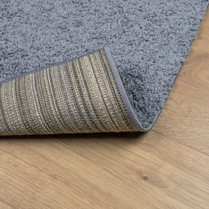 Shaggy Rug High Pile Modern Blue 100X200 Cm