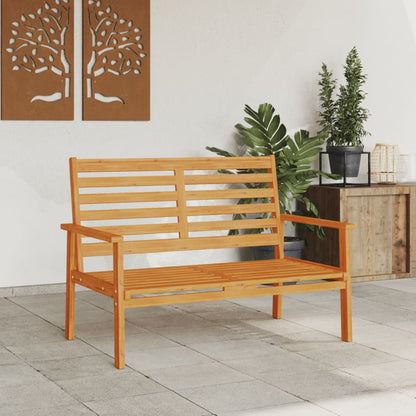 Garden Sofa Bench 120 Cm Solid Wood Acacia