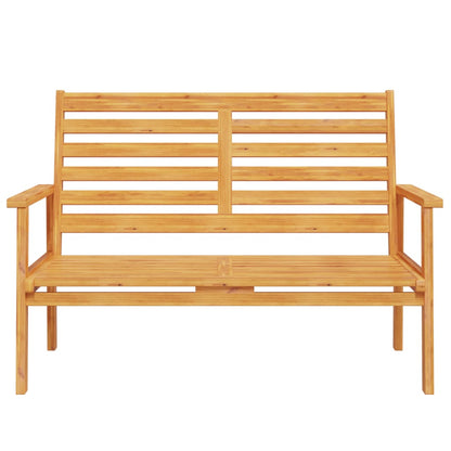 Garden Sofa Bench 120 Cm Solid Wood Acacia