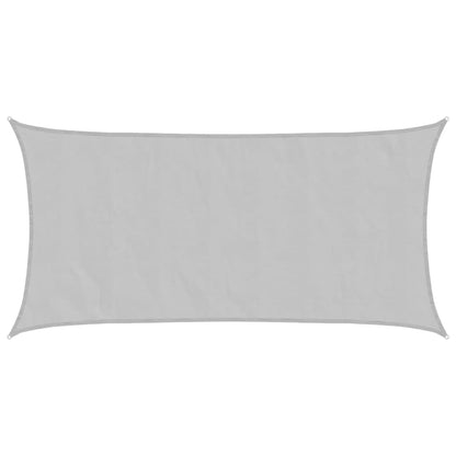 Sun Shade Sail Light Grey 7X4 M 100% Polyester Oxford